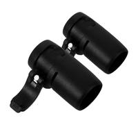 Mikikit 2pcs Universal Paddle Buckle Clamp for Sup Surfing Sturdy Black Pvc Paddle Holder Clip Outdoor Kayak Tool with Built to Last Design