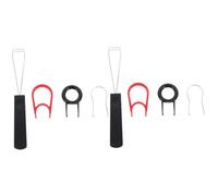 Mikikit 2sets Key Puller Mechanical Keyboard Key Remover Special Design for Easy Cleaning Maintenance Compatible Various Keyboards Accessory