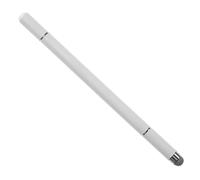 Mikikit 3-in-1 Capacitive Stylus Pen for Smartphones and Tablets, Universal Touch Screen Pen with High Sensitivity and Replaceable Tip, White Multifunctional Precision Stylus for Mobile Devices