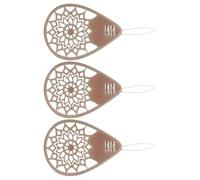 Mikikit 3 Pcs Needle Threader for Home DIY Sewing Accessories, Alloy Material, Saves Time and Effort, Suitable for Cross Stitch and People with Poor Eyesight