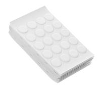 Mikikit 300pcs Double Sided Adhesive Dots 10mm X 1mm Thick Strong Sticky Dot Stickers No Trace Removable Tape for Office, Craft, and Home Use