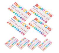 Mikikit 300Pcs Reward Cards for Classroom and Business Paper Punch Cards with Cartoon Design Small Lightweight for Teaching Motivation and Loyalty Programs