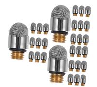 Mikikit 30pcs Capacitive Stylus Pen Tips Replacement for Tablet Laptop Mesh Fiber Tips Multi-functional Touch Screen Pen Nib