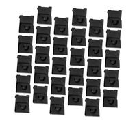 Mikikit 30pcs S-Shaped Iron Picture Frame Hanger Hooks Set Wall Mount Photo Frame Hardware Clips for Home and Office Space-Saving Metal Photo Brackets for Hanging Albums