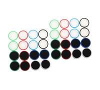Mikikit 32pcs Silicone Joystick Grip Cover Luminous Caps Compatible for Handheld Game Console Protect Thumb Stick Style for Gaming Random Style