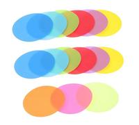 Mikikit 36pcs Carpet Spot Markers for Classroom Use Circles Floor Dots in Bright Colors Reusable Self Adhesive Carpet Place Spots for Kindergarten Elementary School Teacher Supplies and