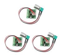 Mikikit 3pcs 1803BKW Pwm Dc Motor Speed Controller, Adjustable Driver Switch, 1.8V-12V Input Voltage, 30W Output Power, Compact Design for Motor Speed Regulation