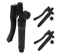 Mikikit 3pcs Back Sprayer Handles Replacement Parts for Agricultural and Forestry Use Sturdy Pp Material with Large and Small Thread Interfaces Easy Installation Sprayer Wand