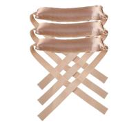 Mikikit 3pcs Heatless Curling Rods for Women Long Hair Soft Cloth Ribbon Hair Rollers, Easy to Use and No Damage, Versatile Styling for Travel and Home Hairstyling