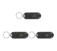 Mikikit 3pcs Keychain Watch Plastic Key Ring Exam Digital Watch Portable Student Key Ring Boys and Girls Smartwatch