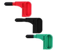Mikikit 3pcs Magnetic 4mm Banana Plug Multimeter Test Probes Set with Red, Black, Green Magnetic Tips for Electrical Circuit Testing and Continuity Measurement