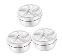 Mikikit 3pcs Mini Portable Washing Machine for Socks and Underwear Usb-powered Compact Washer for Travel Dorm and Small Spaces Efficient Cleaning Low Noise Design
