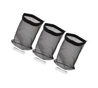 Mikikit 3pcs Rod Bag 12ft Dryer Dust Collector Nylon Dryer Lint Catcher Easy to Install Compact Design Replacement Fluff Collector