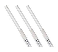 Mikikit 3pcs Waterproof Lightweight Plastic Marking Pen for Eyebrow Tattoo Professional Salon Use Multifunctional Position Mapping Tool for Micropigmentation