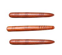 Mikikit 3pcs Wooden Acupressure Bars Acupoint Care Pen for Self-Massage Relief Body Massaging Tools Wood Massage Rods for Skin Care and Trigger Point Therapy