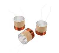 Mikikit 3pcs Woofer Voice Coil Voice Coil Replacement for Bass Speaker Wire Pure Speaker Wire