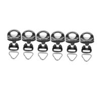 Mikikit 3sets Camera Strap Clip Triangle Split Ring Fixing Screw Accessory for Dslr and Mirrorless Cameras Quick Mount Release Washer Per Pack