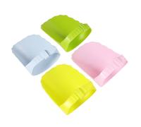 Mikikit 4 Pcs Adjustable Faucet Extender, Multi-Color Sink Tap Extender Set, Hand Washing Water Chute for Bathroom Safety
