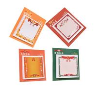 Mikikit 4 Pcs Inspirational Mini for Small Animal Cartoon Reward Notepads Motivational Kindergarten Praise Stickers Encouragement