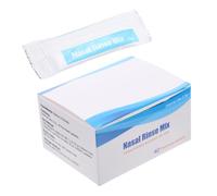 Mikikit 40 Pack Saline Packets Nasal Wash Salt 2.7g Each Isotonic Nasal Rinse Salt for Adults and Sinus Care Nose Cleaning