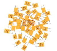 Mikikit 40pcs Ceramic Crystal Oscillators Passive Resonators 455k 2-pin Tv Remote Control Accessories with Vibration Damping for Television Electronics