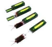 Mikikit 4pcs Chewing Gum Prank with Realistic Roach Props, Funny DIY Assembly Gift for Pranks and Fool's Day, Creative Pvc and Iron Material with Eye-catching Design