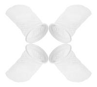 Mikikit 4pcs Filter Socks for Aquarium Fish Tank Honeycomb Design Water Filter Socks for Saltwater Cleaning