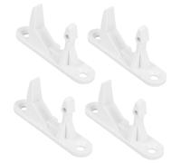 Mikikit 4pcs Plastic Washer Door Striker Replacement Washer Machine Door Catch for Washing Machine Part Creative Striker for Home Appliances