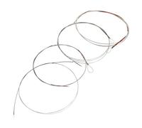 Mikikit 4pcs Practical Alloy Chin Strings Set with User-friendly Design and Easy Replacement for Folk Music Instrument Accessories