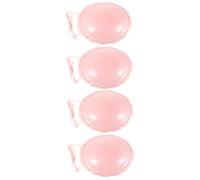 Mikikit 4pcs Realistic Fake Pregnant Belly Pvc Maternity Costume Props Party Dress up Accessory