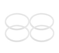 Mikikit 4pcs Silicone Replacement Sealing Rings for 16oz and 20oz Travel Cups, Leak-Proof and Precise Placement Silicone Lid Gaskets for Insulated Bottles and Sports Water Bottle