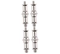 Mikikit 4pcs Threaded Screw Adapter Spigot for Light Flash Light Stand Male Thread Screw Adapter