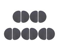 Mikikit 5 Pairs Non-Slip Shoe Sole Protectors Thickened Rubber Anti-wear Pads for Men and Women High-Heel Shoes Cushions Quiet Silent Wear-Resistant Bottom Stickers