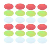 Mikikit 50pcs Blue Light Blocking Lamp Filter Gel Sheets for Ambient Mood Lighting, Pet Thin Film with Simple Installation and Durability, for Living Rooms and Kitchens