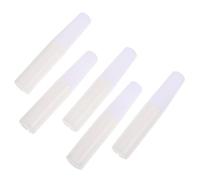 Mikikit 50pcs White Water-soluble Glue 6ml Bottle for DIY Crafts, Multifunctional Handicraft Liquid Glue with Fast Drying and Plastic Material Suitable for Personal and Professional Use