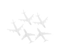 Mikikit 5pcs Model Airplane Airport Facility Kit High Precision Craft for Desktop Decor Creative Miniature Airplane Decor