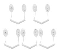 Mikikit 5pcs Retractable Remote Control Tether, Remote Control Security Lock TV Remote Holder Retaining Curly wire
