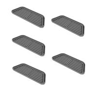 Mikikit 5pcs Silicone Fridge Drip Catcher for Water Dispenser Drip Tray to Absorb Water Spills for Refrigerator Management