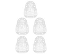 Mikikit 5pcs Small Ginseng Fruit Shaper Molds for Vegetable and Fruit DIY, Multi-Function Creative Growing and Shaping Tool for Home Gardening and Kitchen Use