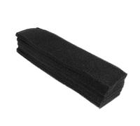Mikikit 5pcs Thickened Biochemical Cotton Filter Pads for Aquariums Fish Tanks High-density Activated Carbon Small Hole Residue Removal Oxygen Enhancement