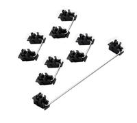 Mikikit 6.25u and 2u Abs Plate Mount Stabilizer Satellite for Mechanical Keyboard, High Performance and Stable Characteristics, for Keyboard DIY Accessories