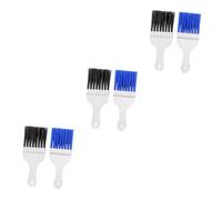 Mikikit 6pcs Air Conditioner Coil Cleaner Brush Fin Comb Condenser Cleaning Tool Radiator Cleaning Brush
