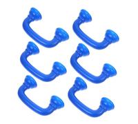 Mikikit 6pcs Blue Whisper Phones for Reading and Pronunciation Practice Telephone Receiver for Speech Correction Early Educational Play for Home and School