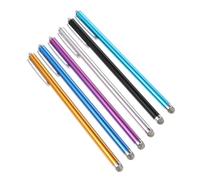 Mikikit 6pcs Capacitive Stylus Pens for Touch Screens, Extendable Copper Aluminium Alloy Touch Screen Pens with Universal Compatibility, Not Easy to Break or Deform, for Style