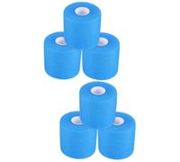 Mikikit 6rolls Sports Wrist Protective Wraps Racket Damping Wraps Workout Training Elastic Bandage Wrist Support for Gym Fitness