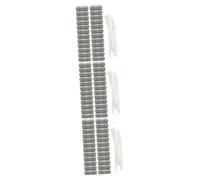 Mikikit 72pcs Washing Machine Filters with Cable Ties Professional Lint Traps for Laundry Strainers for Fabrics Easy to Use and Space-saving