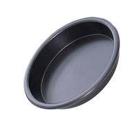 Mikikit 8-inch Non-Stick Round Pizza Baking Pan Oven Tray Household Kitchen Bakeware for Crispy Crust and Even Cooking
