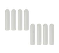 Mikikit 8 Pieces Noctilucent Plastic Shoelace Tips Aglets 5mm X 22mm Glow-in-the-dark Effect for Casual Shoes Canvas Sneakers DIY Shoe Repair Accessories