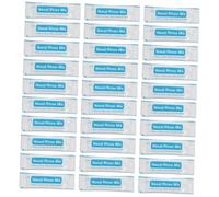 Mikikit 80 Packets Nasal Wash Salt 2.7g Instant Soluble Saline Nasal Rinse Mix Iodine-Free Fine Grind for Sinus Cleansing and Blocked Nose Relief