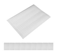 Mikikit 84 White Waterproof Address Labels 46x11mm, 20 Sheets Blank Printable Name Stickers for File Folders and Document Classification in Office and School Use